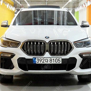 BMW X6 중고 X6 중고 흰색 2021년식 43,500km M50i 중고차구매