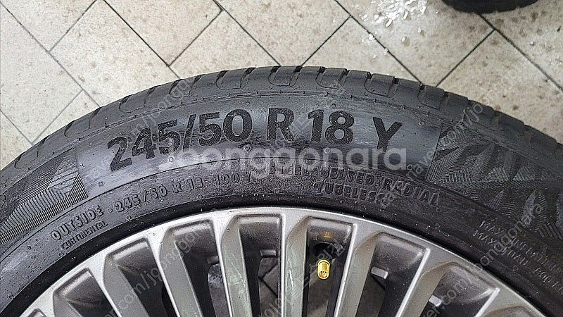[판매] 에쿠스 eq900 g90 18인치 중고휠 타이...--3