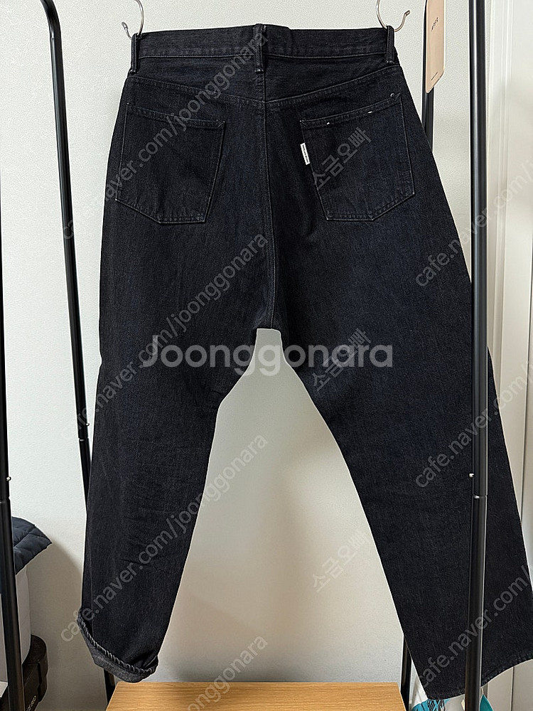 ends and means 엔즈앤드민즈 5포켓 데님 블...--0