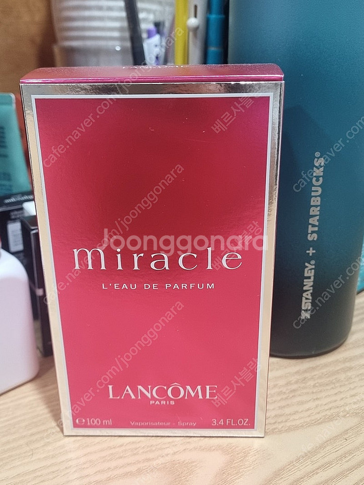 백화정정품) 랑콤미라클향수 100ml--0