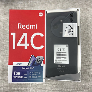 89928 샤오미 레드미14C 128기가 블랙 새상품 팝니다 14만원