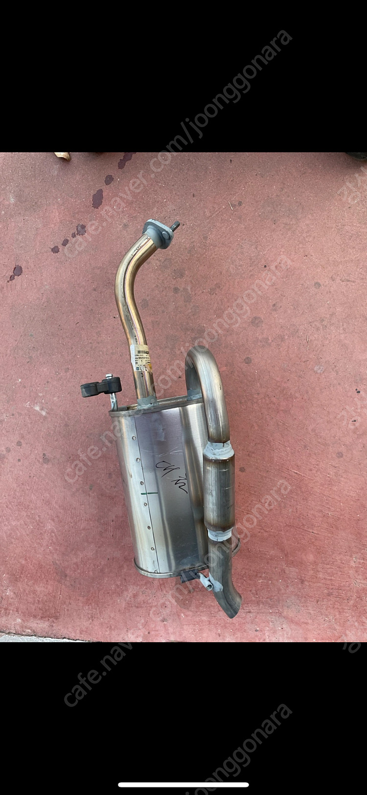 마티즈 순정 배기 마후라 신품급 이미지