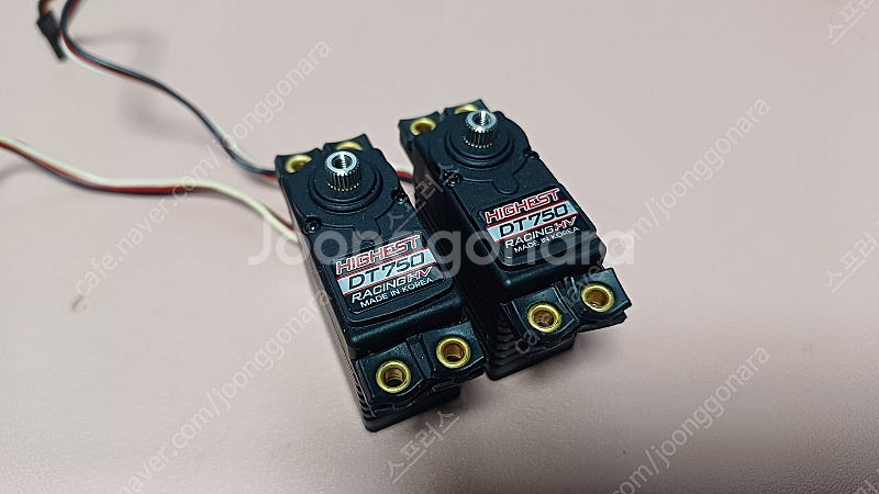 하이스트 DT750 RC카 서보 판매 합니다. 2개 일...--0