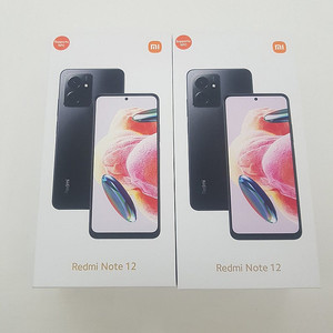 [판매] 카드가능 카드가능 ﻿샤오미 홍미노트12 (Redmi Note12) 미개봉 새제품 팝니다. 12만원