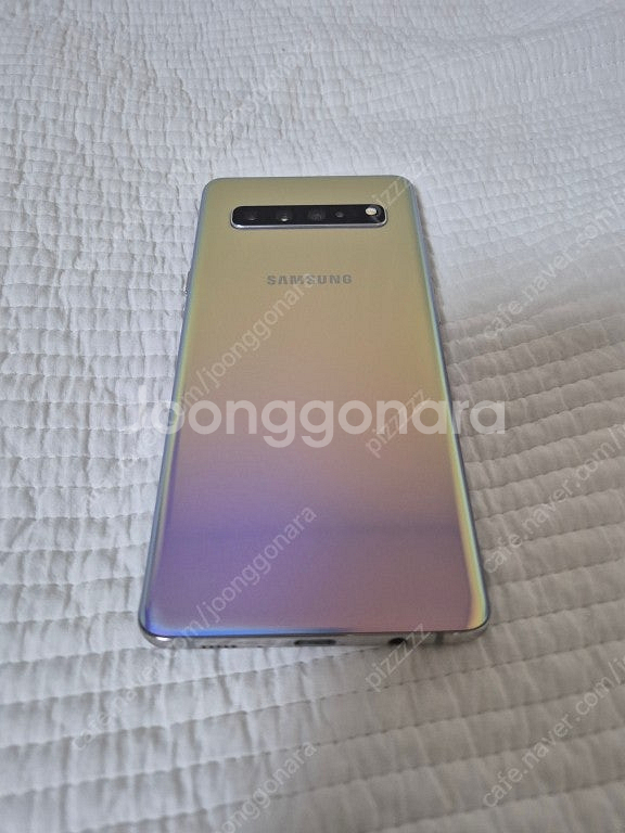 갤럭시 S10 5G 256G 실버색상 판매(풀박스)--2