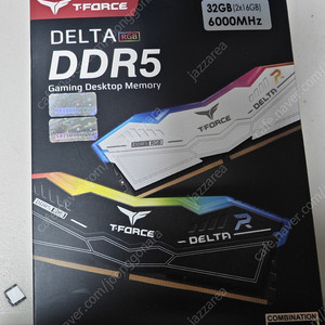 TeamGroup T-Force DDR5-6000 CL38 DELTA RGB 화이트 서린 32GB (16Gx2)