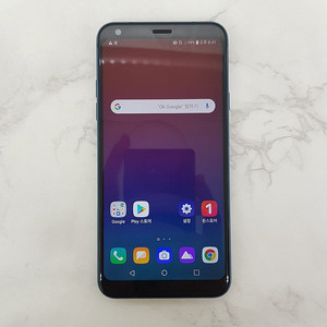 LG Q7플러스 (Q725) 블루, 64기가 무잔상 공기계 판매해요 [5만원]