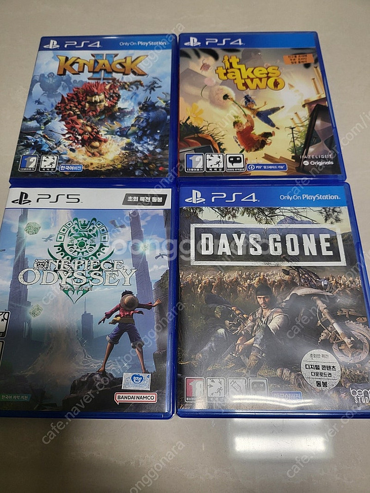 플스5 PS5 1218A 듀얼센스2개 게임4개 검단,김포 직거래입니다^^--4