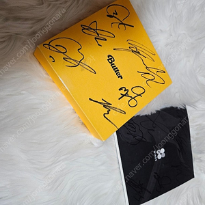 BTS 친필싸인 CD / Butter wings