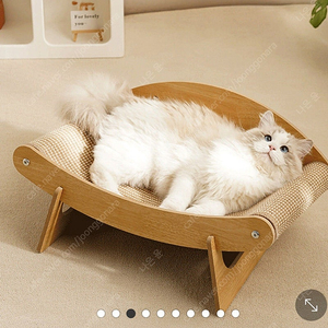 고양이 원목 스크래쳐 소파