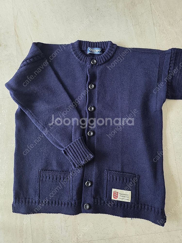 건지울른스 홀가먼트 가디건 네이비 46--0