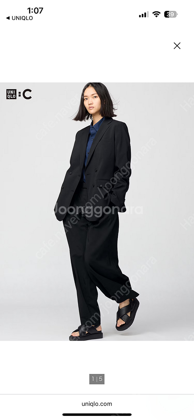 감탄더블재킷(릴랙스핏)새제품--0