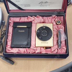 Canon Ixus Gold Limited Edition APS 카메라
