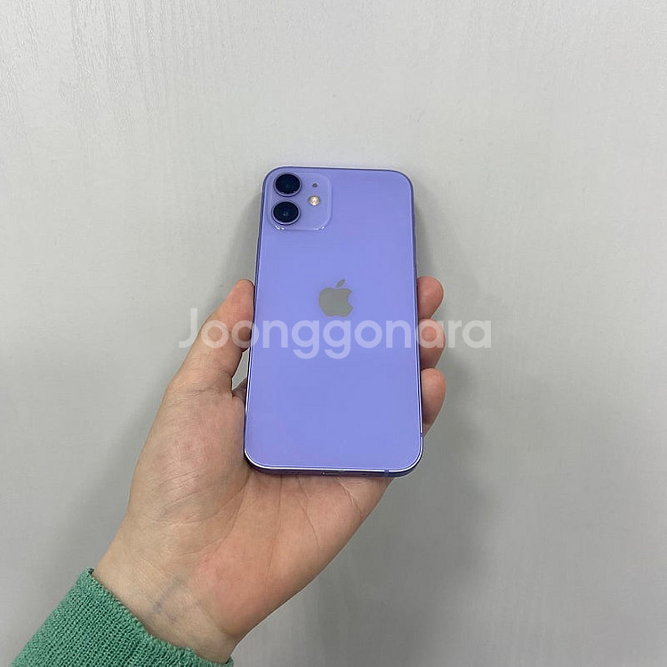 91963 아이폰12미니 퍼플 64GB 부산 중고폰 팝...--2