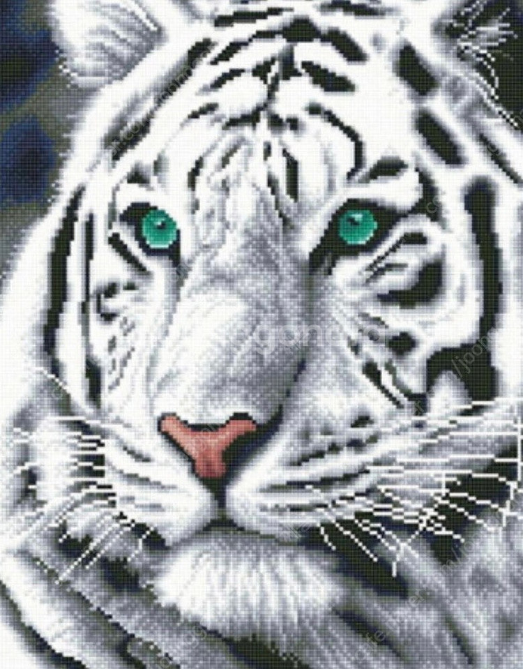 보석십자수 40x50 완성품 (액자)--0