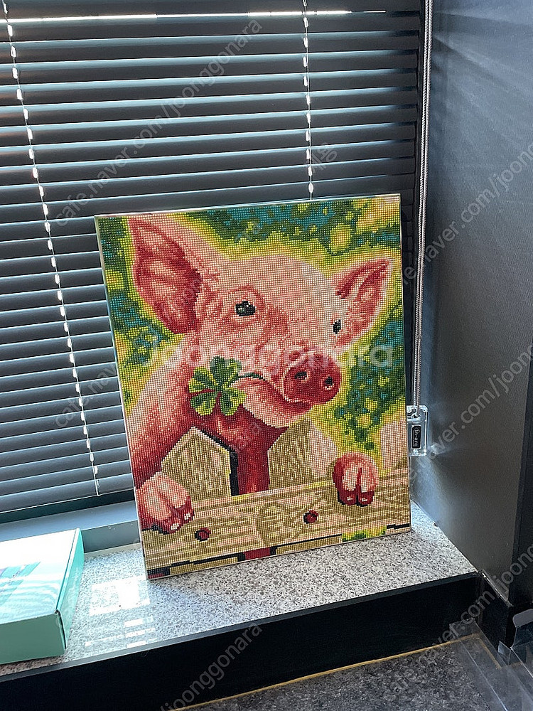 보석십자수 40x50 완성품 (액자)--2