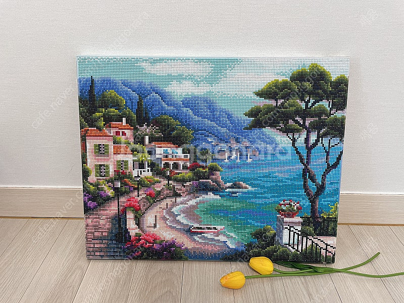 보석십자수 40x50 완성품 (액자)--3