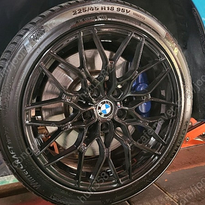 BMW M405 ST휠 225/45/18 255/40/18 윈터타이어 휠타이어세트