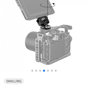 스몰리그 Smallrig 스위블 틸트 조절식 BSE2348 아리타입 모니터마운트 모니터거치대 모니터용