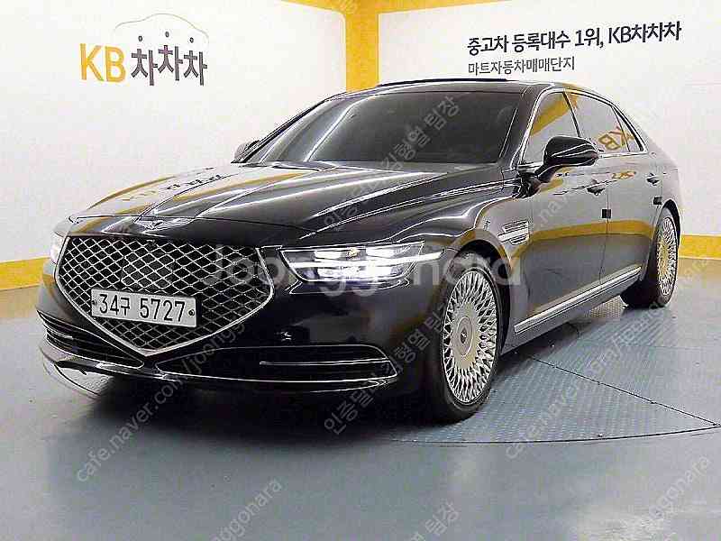 제네시스 G90 중고 제네시스 중고 가격 검정색 201...--2