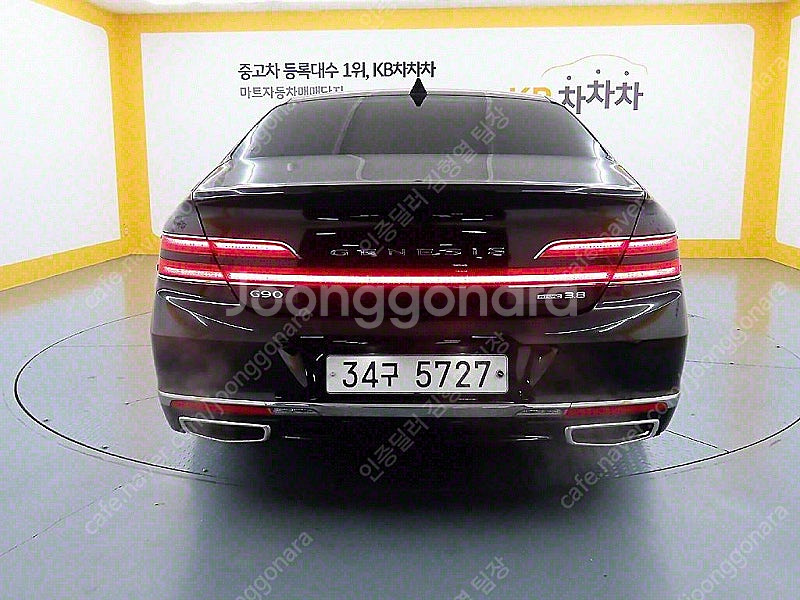 제네시스 G90 중고 제네시스 중고 가격 검정색 201...--3