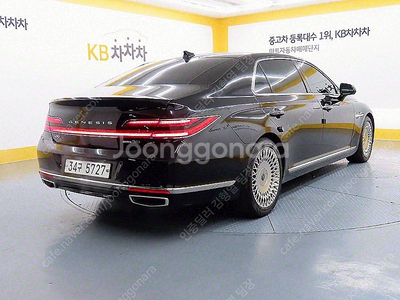 제네시스 G90 중고 제네시스 중고 가격 검정색 201...--4
