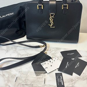 명품 생로랑 YSL 모노그램 카바스 스몰백 정품 + 보증카드