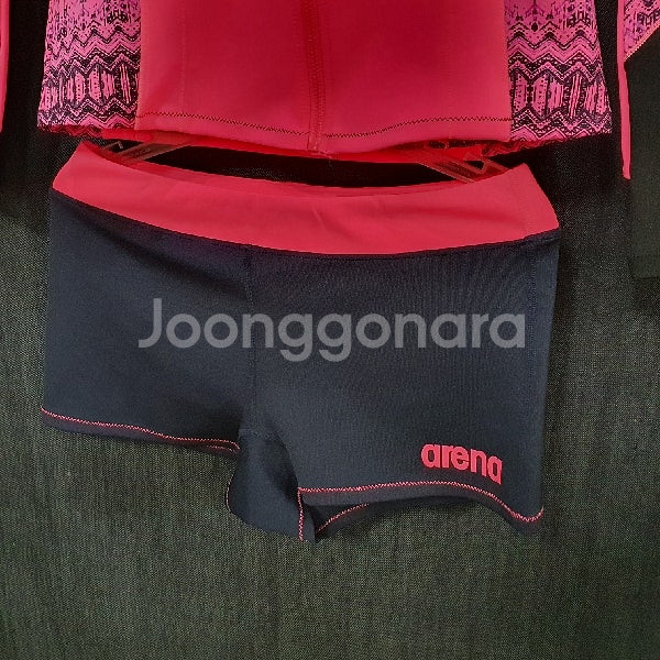 아레나 여성 래쉬가드 세트, 85-90, S, (상태굿...--2