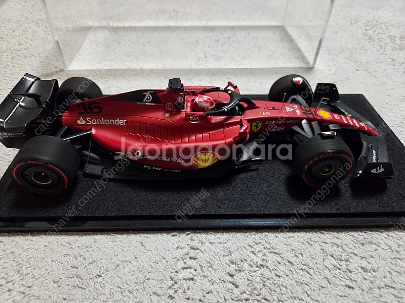 BBR 페라리 f1-75 1:18 샤를 르끌레르 다이캐...--1