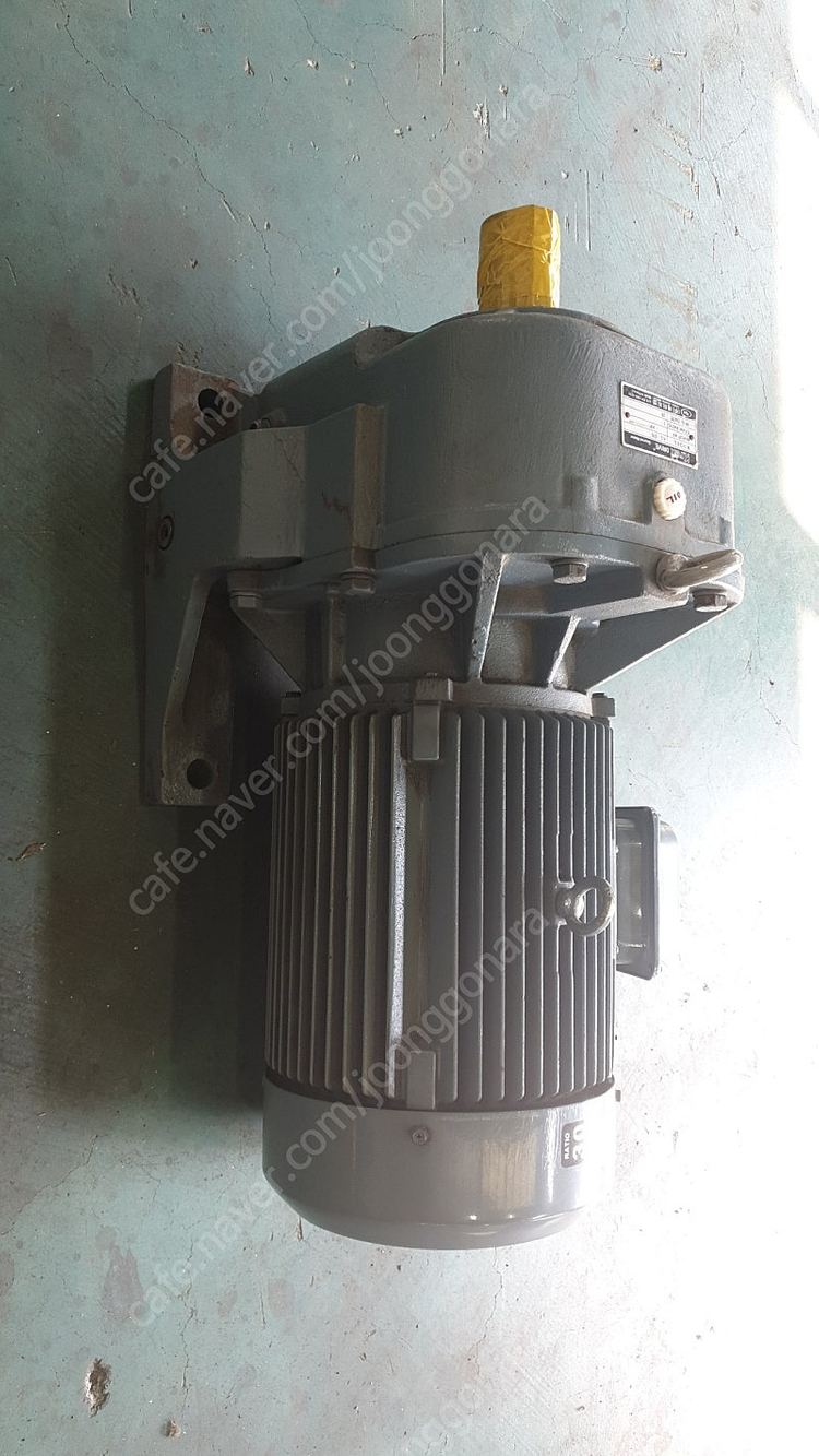 케이지엠KGM,기어드모터감속기, 15KW(20마력), 전압380V-4P, 비율30:1, 이미지