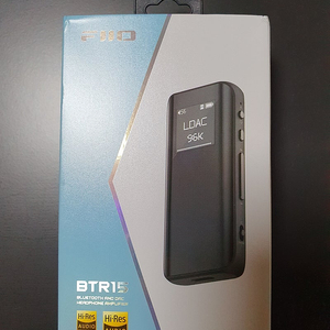 [새제품] FiiO BTR15 블루투스 수신기 헤드폰 앰프 팝니다. (택포)