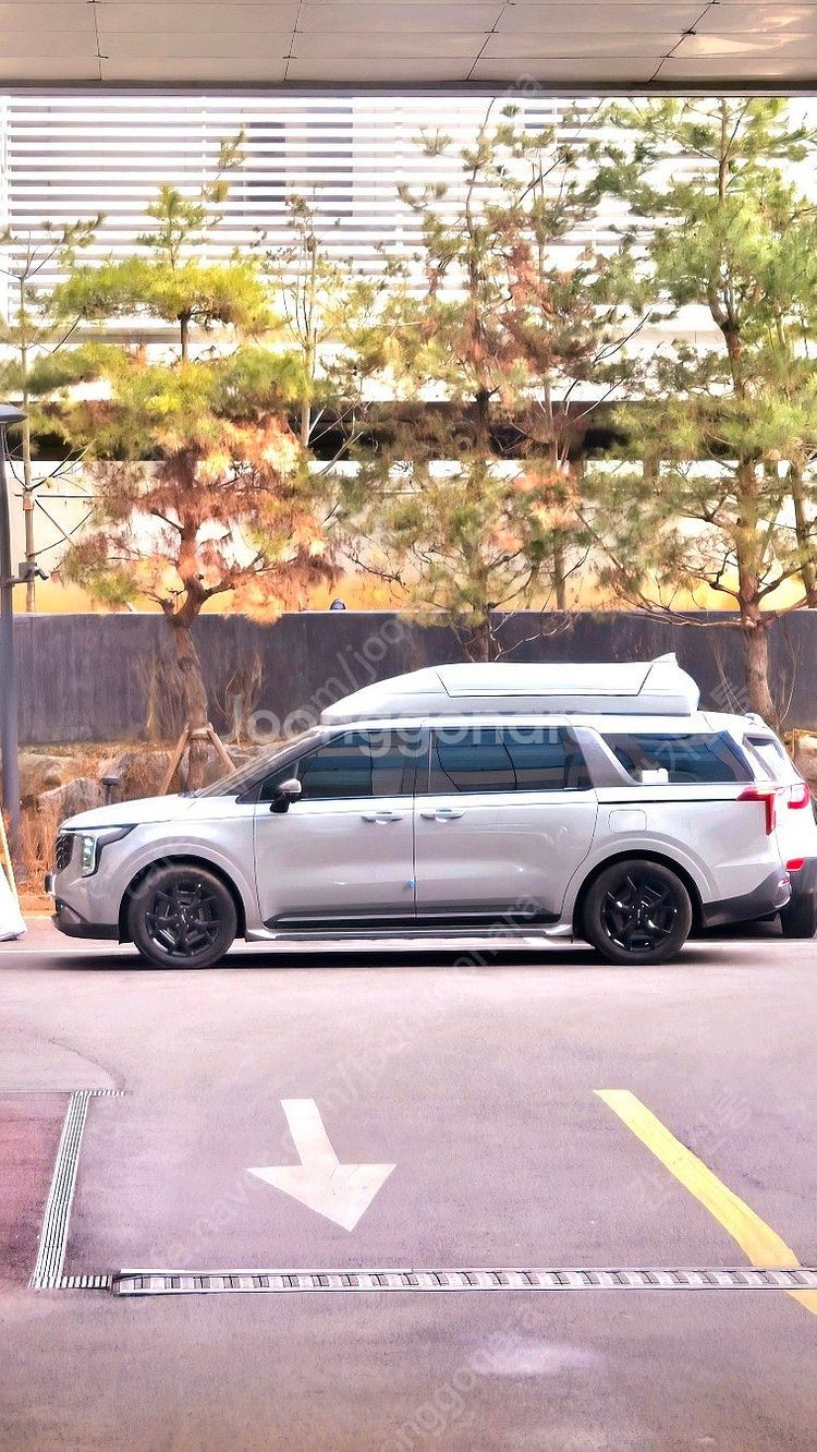 카니발페이스리프트 루프박스 (레드라인) 팝니다.--0