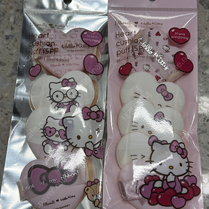 필리밀리X헬로키티 하트퍼프