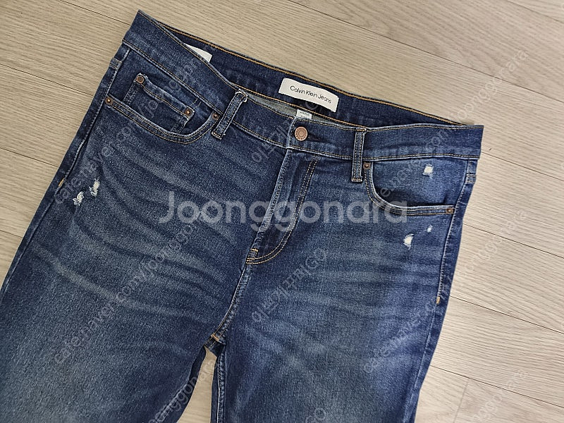 (36)캘빈클라인 남성 스트레이트 데님팬츠--1
