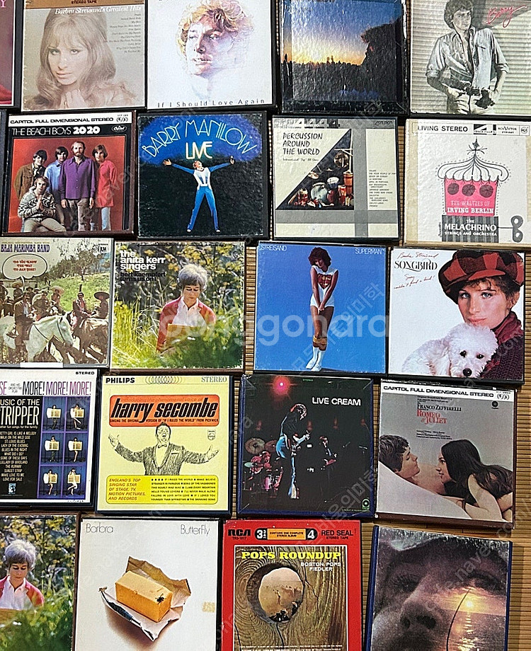 6~80년대 팝 7인치 4트랙 릴테이프 앨범--9