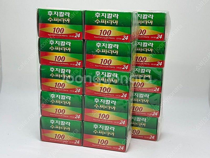 후지필름 수퍼리아 100 미개봉 필름(20개) 팝니다.--0