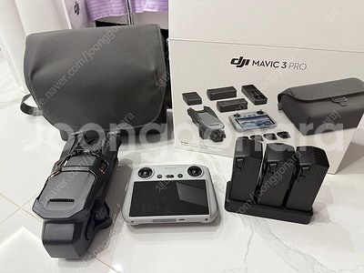 dji 매빅3프로 콤보 + 2년 케어, 충전 한 자릿수...--0