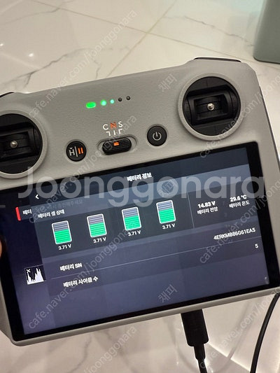 dji 매빅3프로 콤보 + 2년 케어, 충전 한 자릿수...--1