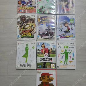 닌텐도 Wii 위 베이징올림픽,레이맨엽기토끼2,파워사커,데카스포르타,코난,패밀리스키,타이거우즈,위핏