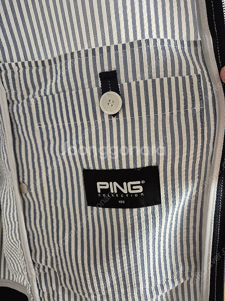 (1회착용) PING 핑 남성 재킷(100)--2