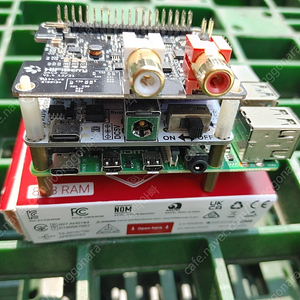 Hifiberry DAC2 HD + 라즈베리파이4 8G + 전원 필터 정화 보드