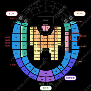 [7/5 토] 블랙핑크 콘서트 2연석 판매