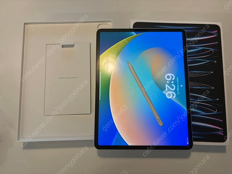 아이패드 프로 12.9 6세대 M2 256gb wifi 실버 S급 + 애플펜슬 2세대 정품--8