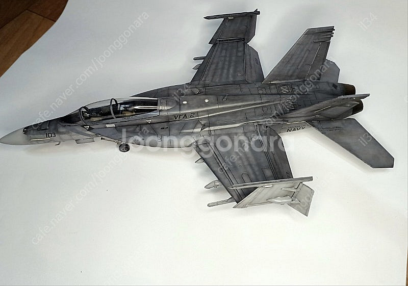 meng 1/48 F/A-18F 슈퍼호넷 완성작 입니다--0
