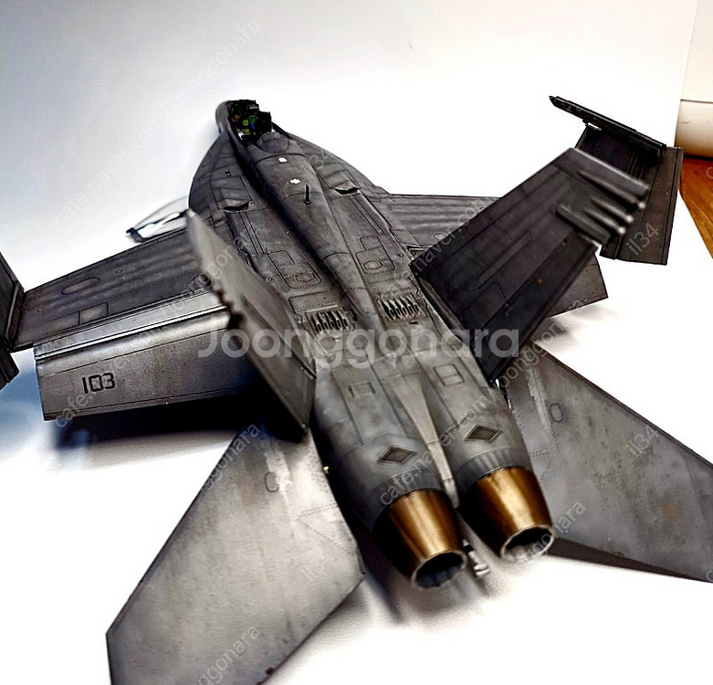 meng 1/48 F/A-18F 슈퍼호넷 완성작 입니다--2
