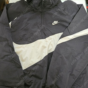 나이키 아노락 윈드자켓 검흰 AJ1404-010 Nike Anorak Jacket L 중고팝니다