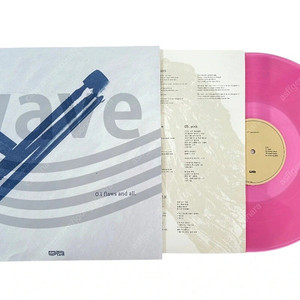 wave to earth 0.1 lp 투명핑크반 (미개봉)