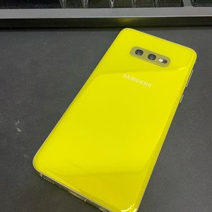 갤럭시S10E 옐로우 128GB 무잔상 상태좋은 중고14만팝니다