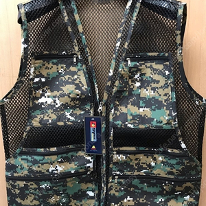 밀리터리 망사조끼