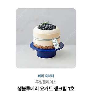 투썸 생블루베리 요거트 생크림 1호